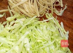 莲花菜拌豆皮的做法图解1