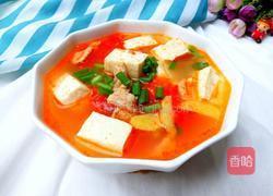 瘦肉番茄豆腐汤的做法图解9