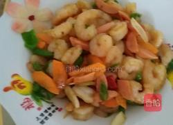 香辣虾仁的做法图解8