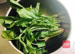 菠菜粉丝汤的做法图解3