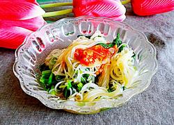 粉丝拌菠菜