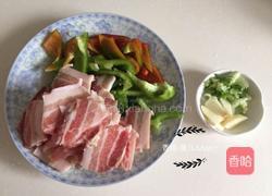 青椒炒肉的做法图解1