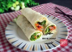 土豆丝卷鸡蛋饼的做法图解11