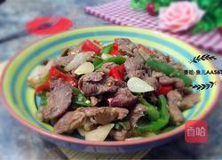 青椒炒肉的做法图解7