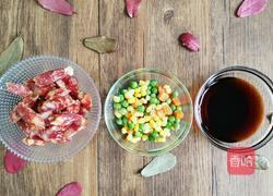 广味腊肠焖饭的做法图解1