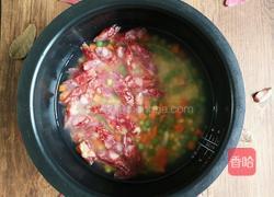 广味腊肠焖饭的做法图解3