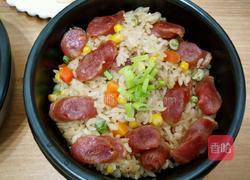 广味腊肠焖饭的做法图解7