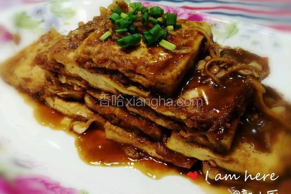 锅塌豆腐 熊掌豆腐 四川二面黄