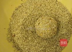 南瓜空心芝麻球的做法图解11