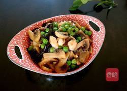 豌豆虾仁炒口蘑的做法图解13