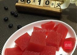 西瓜汁果冻的做法图解9