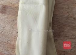 青菜炒千张的做法图解1