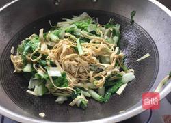 青菜炒千张的做法图解10