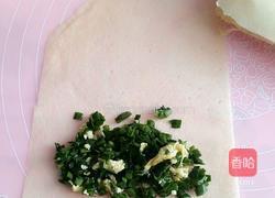 香煎韭菜鸡蛋饼的做法图解7