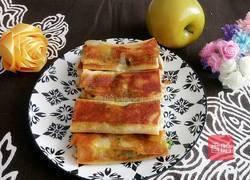 香煎韭菜鸡蛋饼的做法图解12