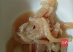 鸡丝青椒的做法图解1