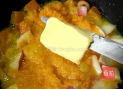 牛利南瓜燴意大粉的做法图解6