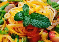 牛利南瓜燴意大粉的做法图解9