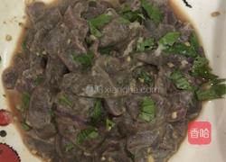 猪肝炒辣椒的做法图解1