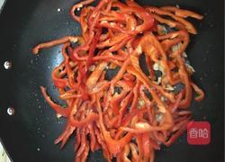 猪肝炒辣椒的做法图解5