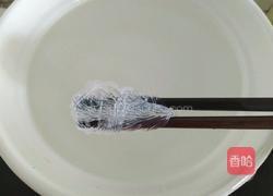 凉拌粉丝菠菜的做法图解4