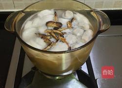 香菇鲜虾排骨年糕汤的做法图解8