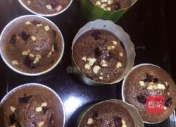蔓越莓可可玛芬的做法图解8