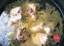 脊骨炖豆角的做法图解4