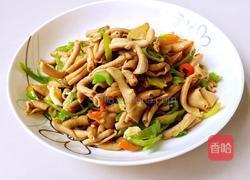 青椒炒鸭肠的做法图解8