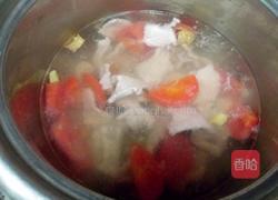 番茄肉片汤的做法图解5
