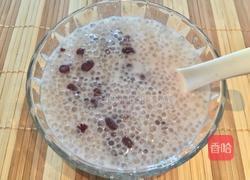 椰汁芒果红豆西米露的做法图解11