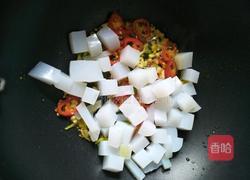 炒凉粉的做法图解4