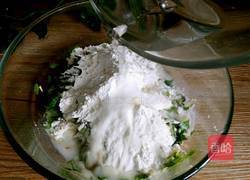 芹菜叶香菇饼的做法图解7