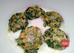 芹菜叶香菇饼的做法图解12