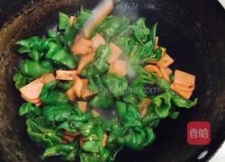 青椒火腿的做法图解4