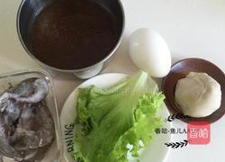 鸡汤大虾面的做法图解1