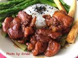 照烧鸡块盖饭