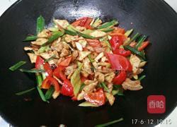 双椒肉片的做法图解4