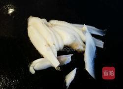 蒜苗子姜炒腊肉的做法图解4