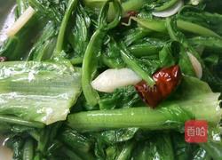 炝炒凤尾的做法图解3