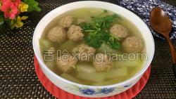 冬瓜丸子汤的做法图解25