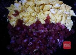 香辣腊肠蛋炒饭的做法图解5