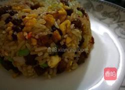 香辣腊肠蛋炒饭的做法图解9