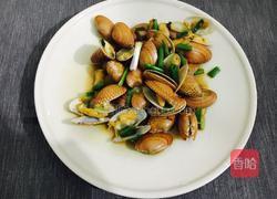 爆炒花甲的做法图解5