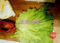 丰盛的三明治(≧▽≦)的做法图解3