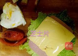 丰盛的三明治(≧▽≦)的做法图解5