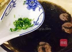 牛肉丸紫菜汤的做法图解6