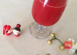 鲜榨西瓜汁的做法图解7