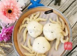 奶香萌宠八爪鱼小馒头的做法图解14
