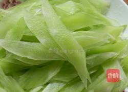 姜香莴苣的做法图解3